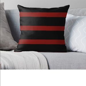 Striped pillow